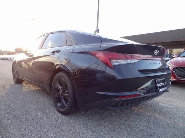 2023 Hyundai Elantra Hybrid Blue