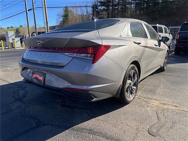 2023 Hyundai Elantra Hybrid Blue