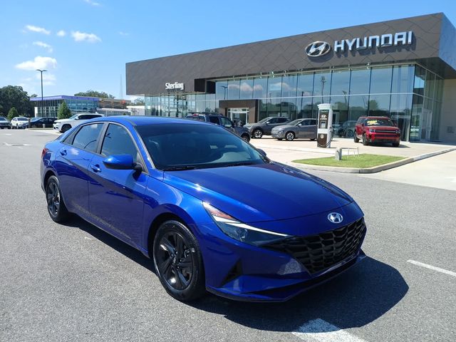 2023 Hyundai Elantra Hybrid Blue