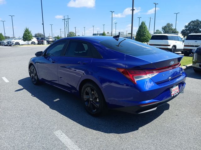 2023 Hyundai Elantra Hybrid Blue