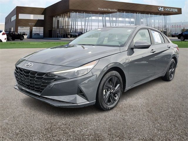 2023 Hyundai Elantra Hybrid Blue