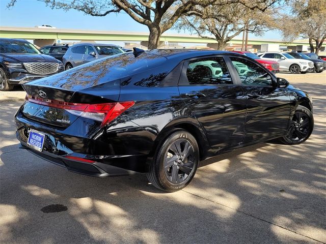 2023 Hyundai Elantra Hybrid Blue