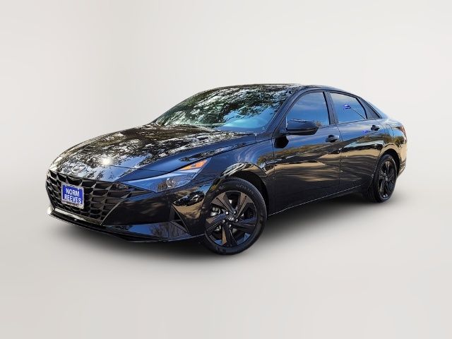 2023 Hyundai Elantra Hybrid Blue