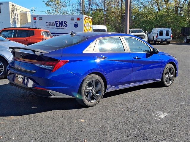 2023 Hyundai Elantra Hybrid Blue