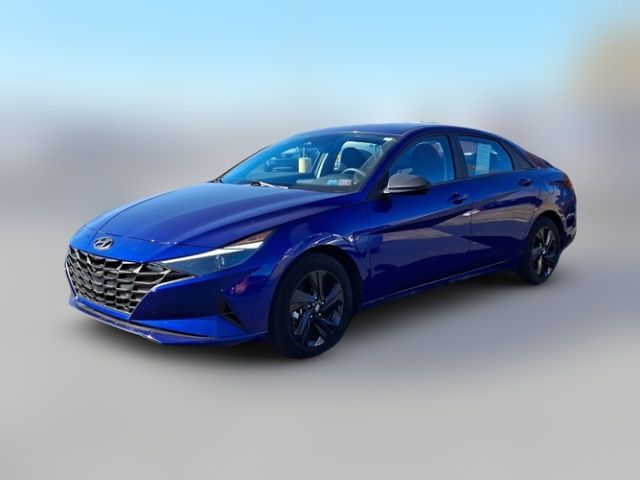 2023 Hyundai Elantra Hybrid Blue