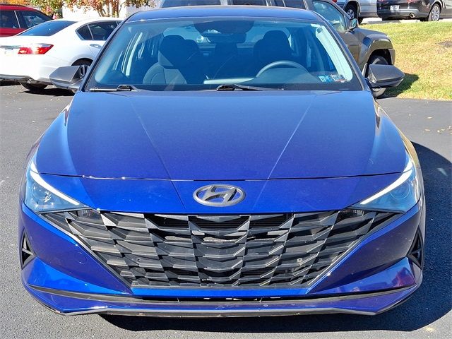 2023 Hyundai Elantra Hybrid Blue