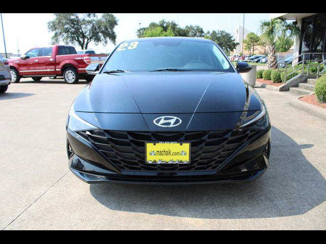 2023 Hyundai Elantra Hybrid Blue