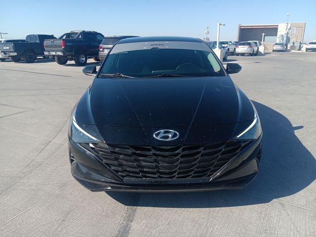 2023 Hyundai Elantra Hybrid Blue