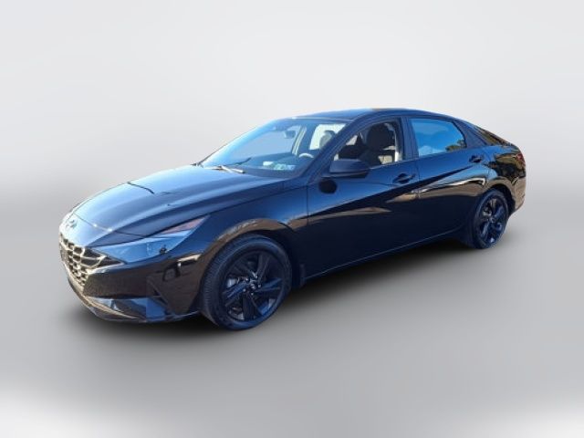 2023 Hyundai Elantra Hybrid Blue