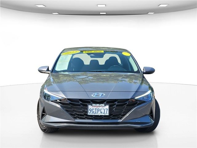 2023 Hyundai Elantra Hybrid Blue