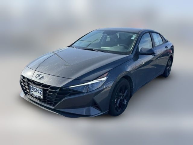 2023 Hyundai Elantra Hybrid Blue