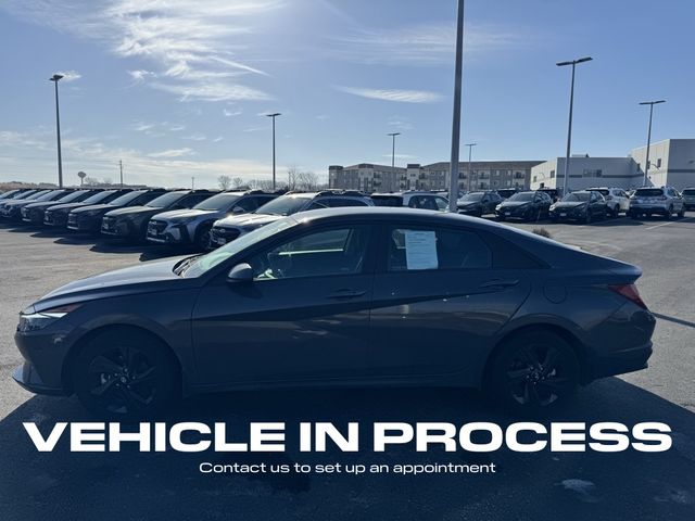 2023 Hyundai Elantra Hybrid Blue