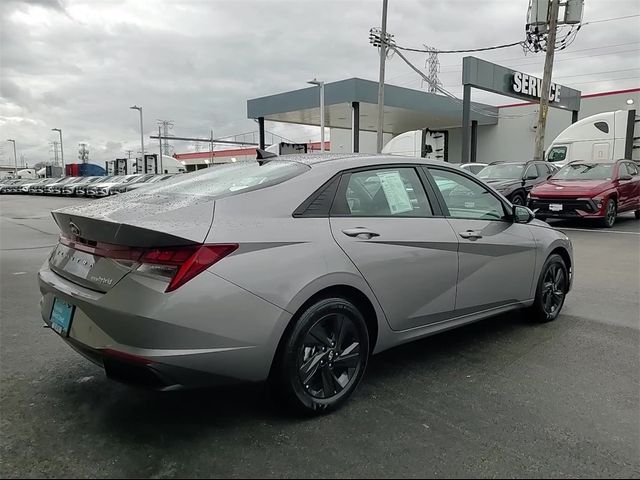 2023 Hyundai Elantra Hybrid Blue