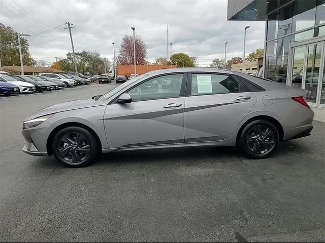 2023 Hyundai Elantra Hybrid Blue