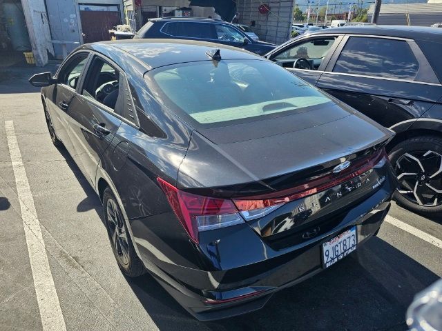 2023 Hyundai Elantra Hybrid Blue