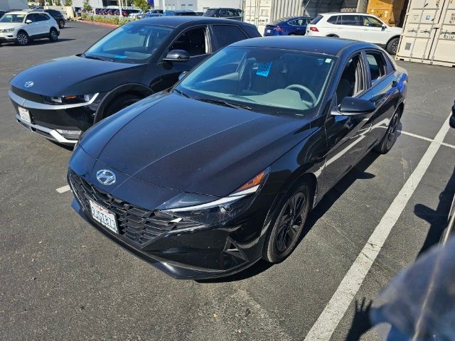 2023 Hyundai Elantra Hybrid Blue