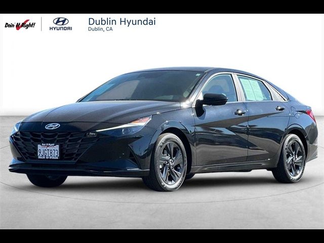 2023 Hyundai Elantra Hybrid Blue