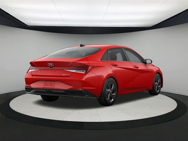 2023 Hyundai Elantra Hybrid Blue