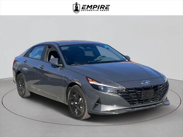 2023 Hyundai Elantra Hybrid Blue