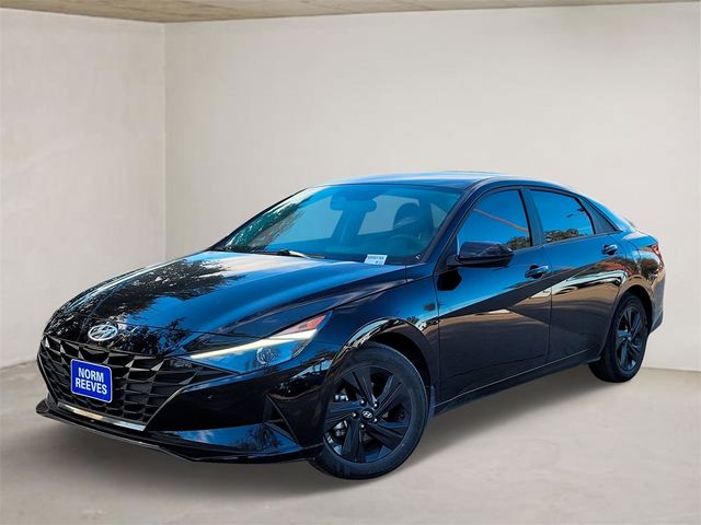 2023 Hyundai Elantra Hybrid Blue