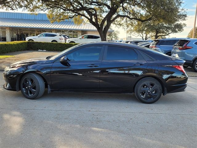 2023 Hyundai Elantra Hybrid Blue