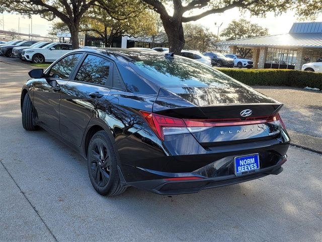 2023 Hyundai Elantra Hybrid Blue