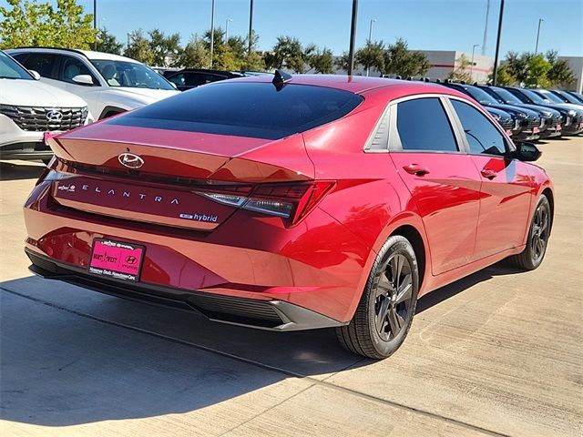 2023 Hyundai Elantra Hybrid Blue