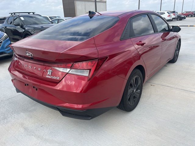 2023 Hyundai Elantra Hybrid Blue