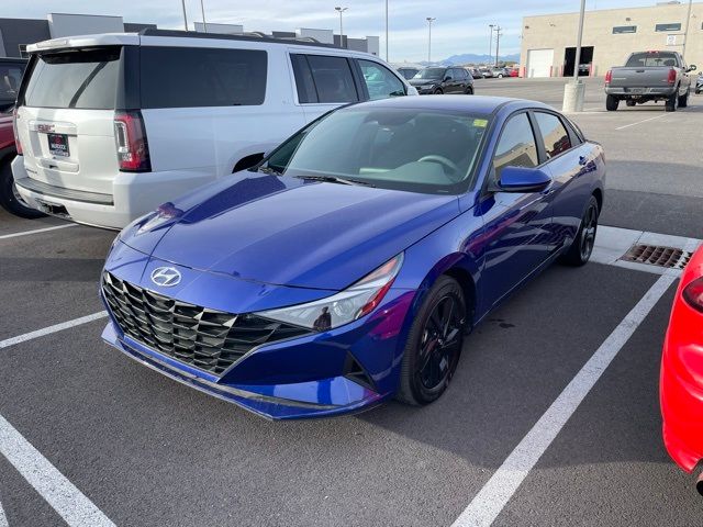 2023 Hyundai Elantra Hybrid Blue