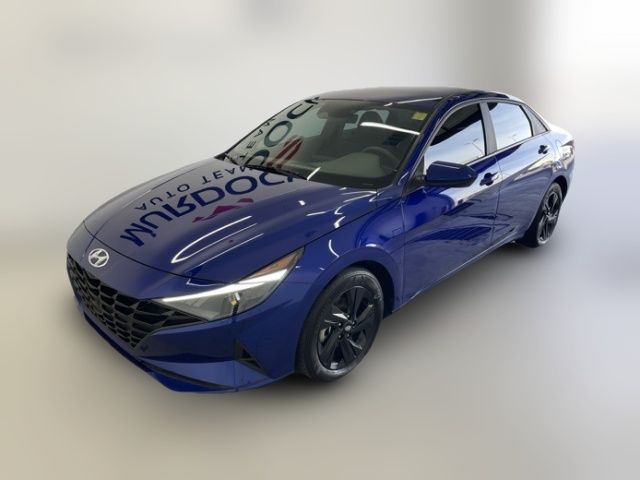 2023 Hyundai Elantra Hybrid Blue