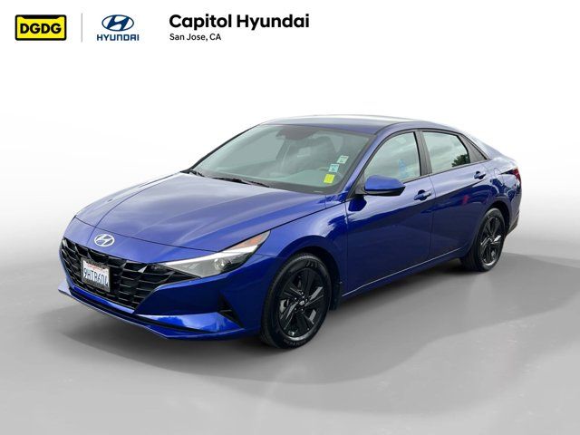 2023 Hyundai Elantra Hybrid Blue