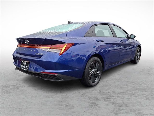 2023 Hyundai Elantra Hybrid Blue