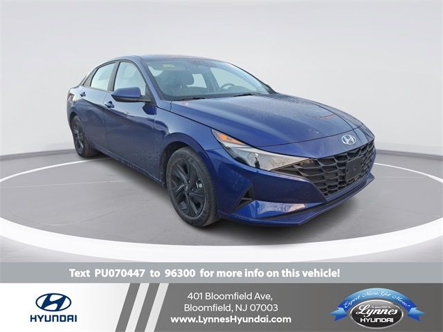 2023 Hyundai Elantra Hybrid Blue