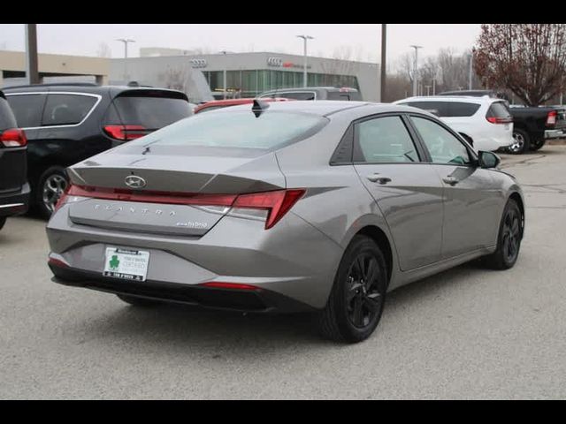 2023 Hyundai Elantra Hybrid Blue