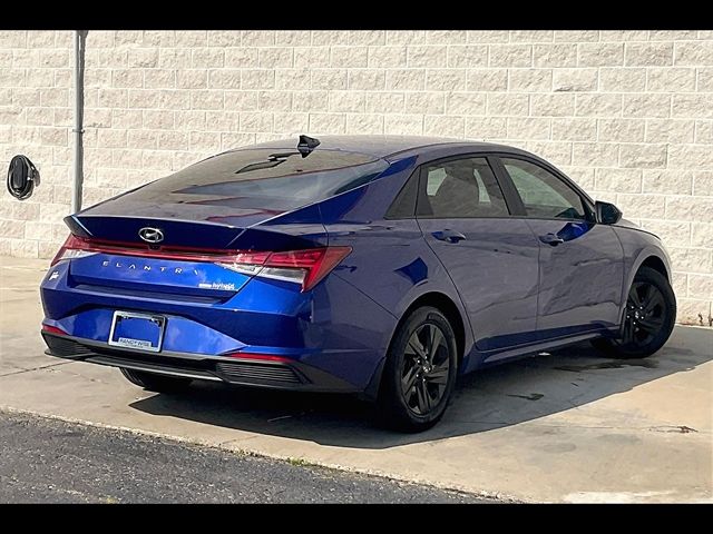 2023 Hyundai Elantra Hybrid Blue