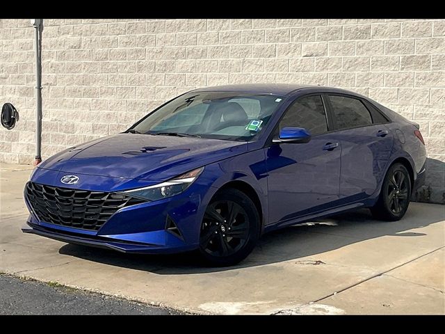 2023 Hyundai Elantra Hybrid Blue