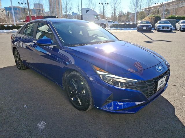 2023 Hyundai Elantra Hybrid Blue