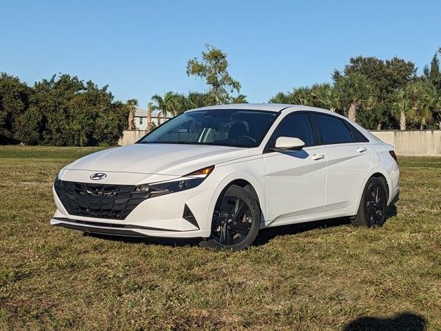 2023 Hyundai Elantra Hybrid Blue