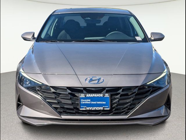 2023 Hyundai Elantra Hybrid Blue