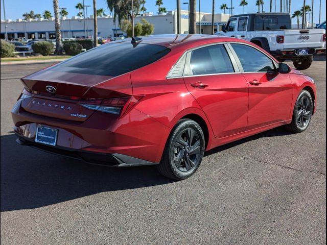 2023 Hyundai Elantra Hybrid Blue