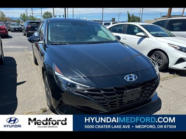 2023 Hyundai Elantra Hybrid Blue