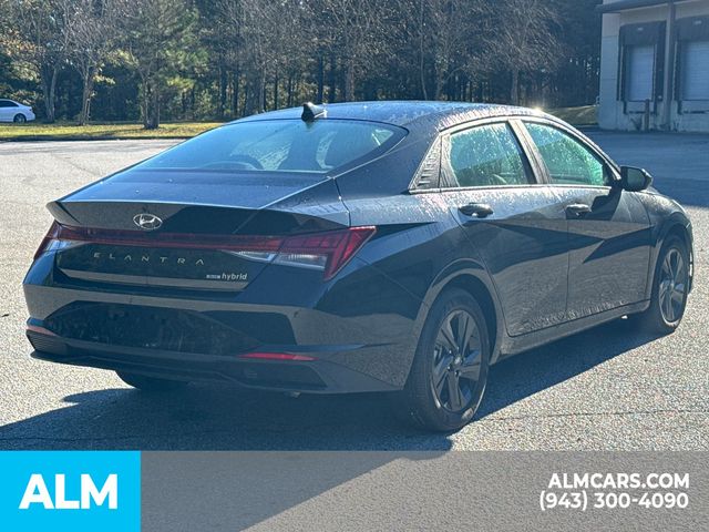 2023 Hyundai Elantra Hybrid Blue