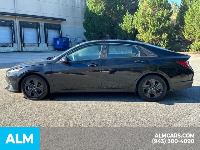 2023 Hyundai Elantra Hybrid Blue