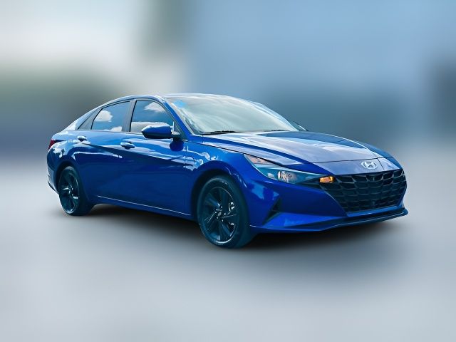 2023 Hyundai Elantra Hybrid Blue