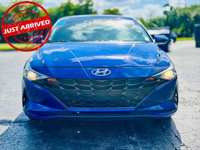 2023 Hyundai Elantra Hybrid Blue