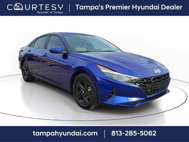 2023 Hyundai Elantra Hybrid Blue