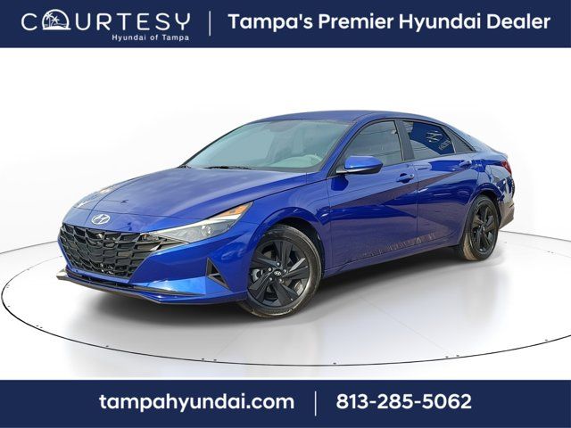 2023 Hyundai Elantra Hybrid Blue