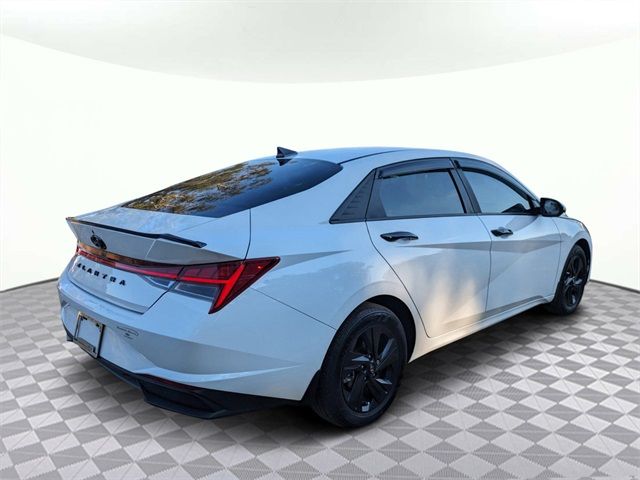 2023 Hyundai Elantra Hybrid Blue