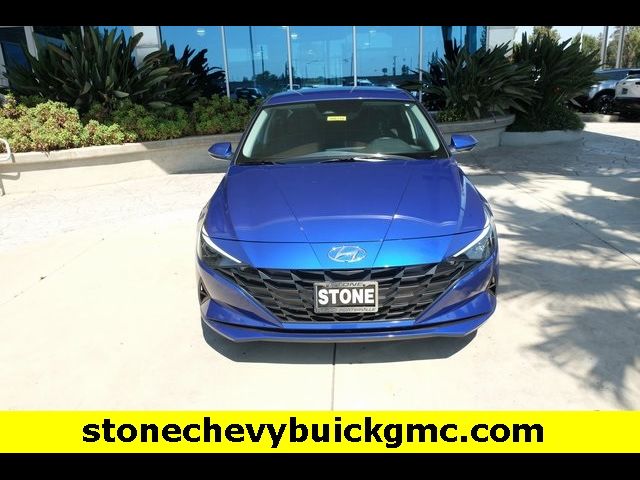 2023 Hyundai Elantra Hybrid Blue