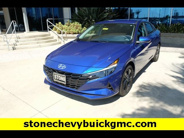 2023 Hyundai Elantra Hybrid Blue